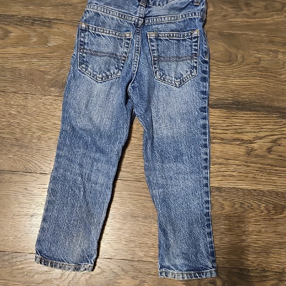 OshKosh B'gosh Light Blue Kids  Jeans Toddler 4t Boy Girl Adjustable Straight